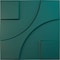 Ekena Millwork 19 5/8in. W x 19 5/8in. H Nestor EnduraWall Decorative 3D Wall Panel Covers 2.67 Sq. Ft. WP20X20NEGLN - alternate 1